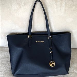 Michael Kors Navy Blue Tote